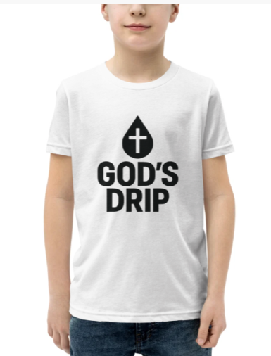 Youth God's drip t shirt