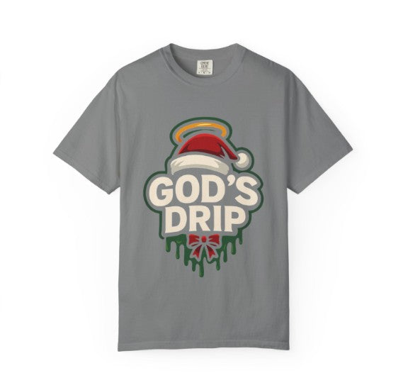 God's drip Christmas hat shirt