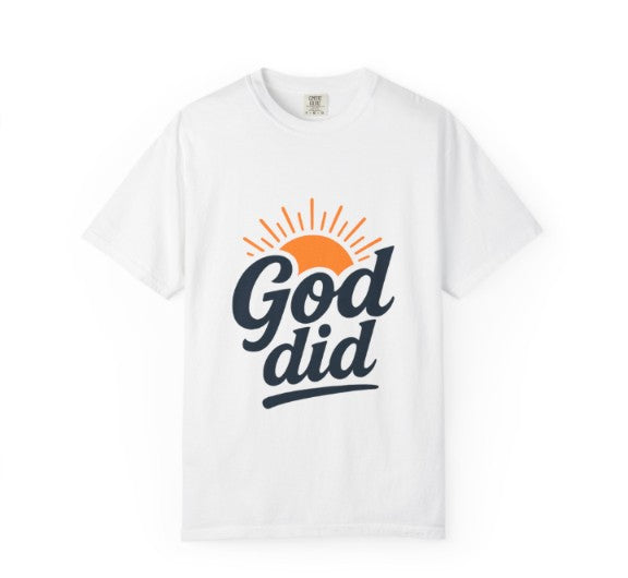 God did sun rise t shirt